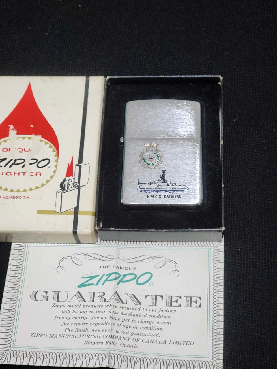 Zippo canada 1970s