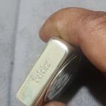 Zippo bạc khối Kennedy 1995