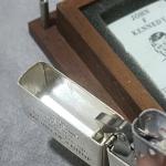 Zippo bạc khối Kennedy 1995