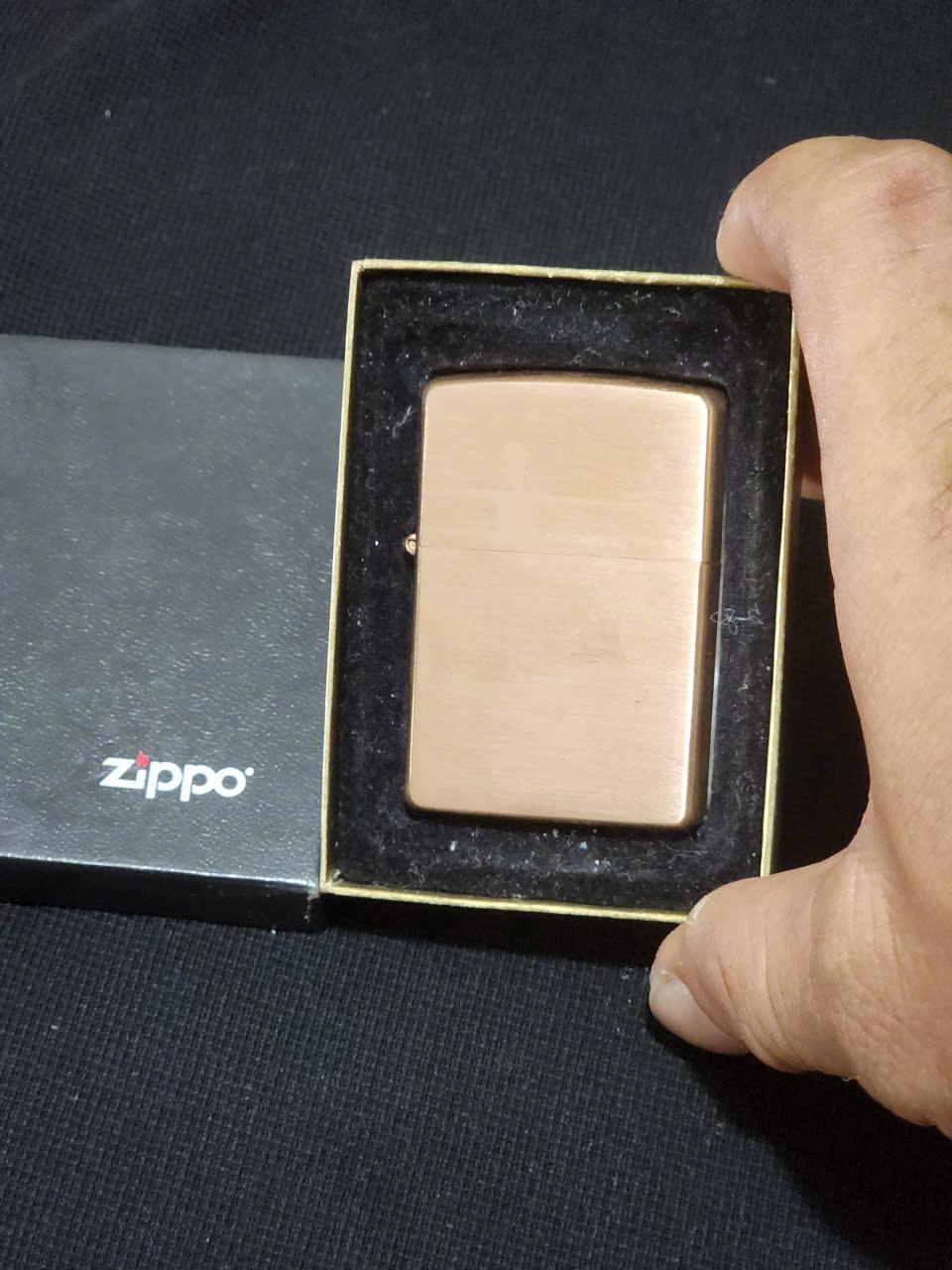 Zippo solid cooper